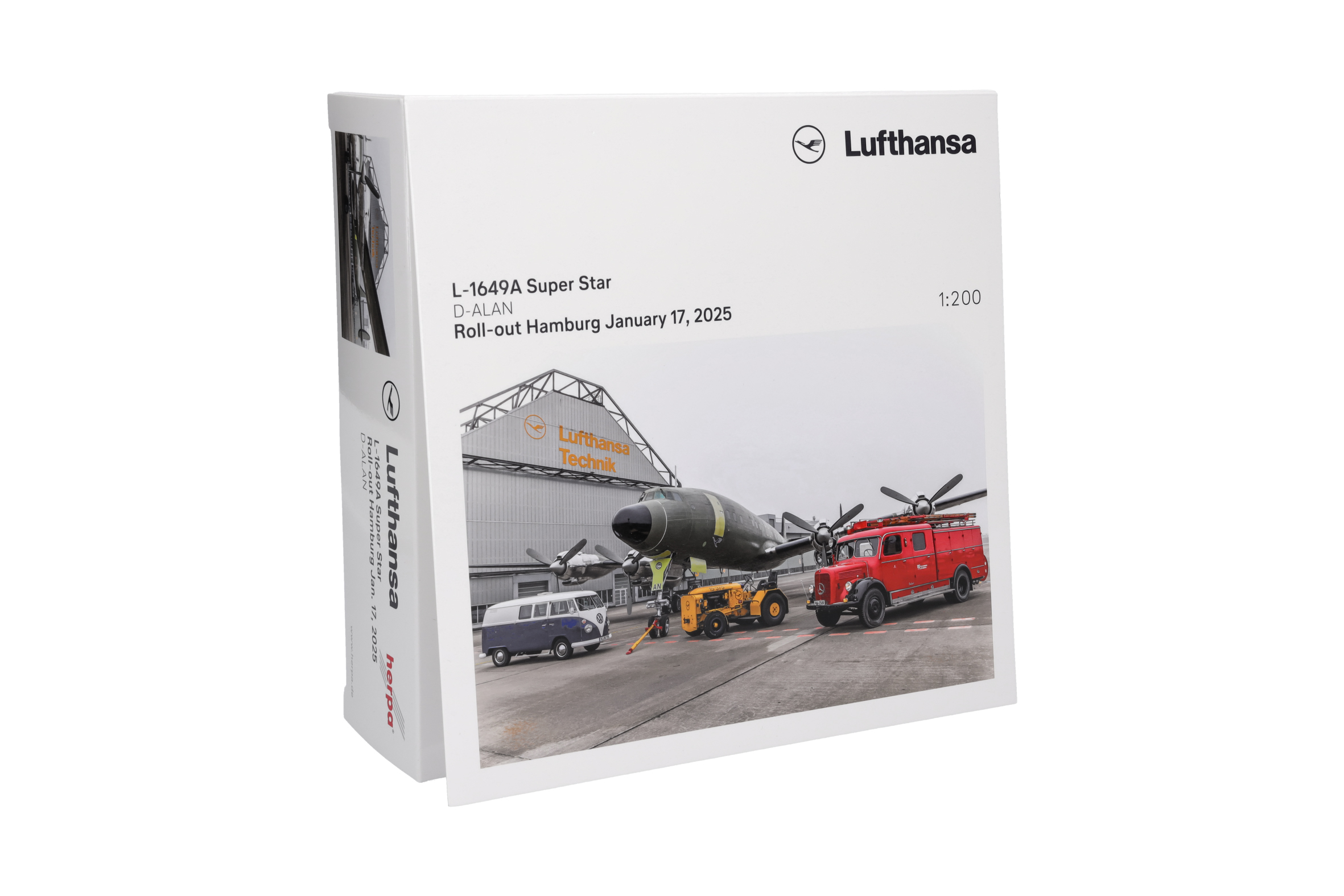 herpa 573863 - L-1649A Lufthansa Roll-Out Liv