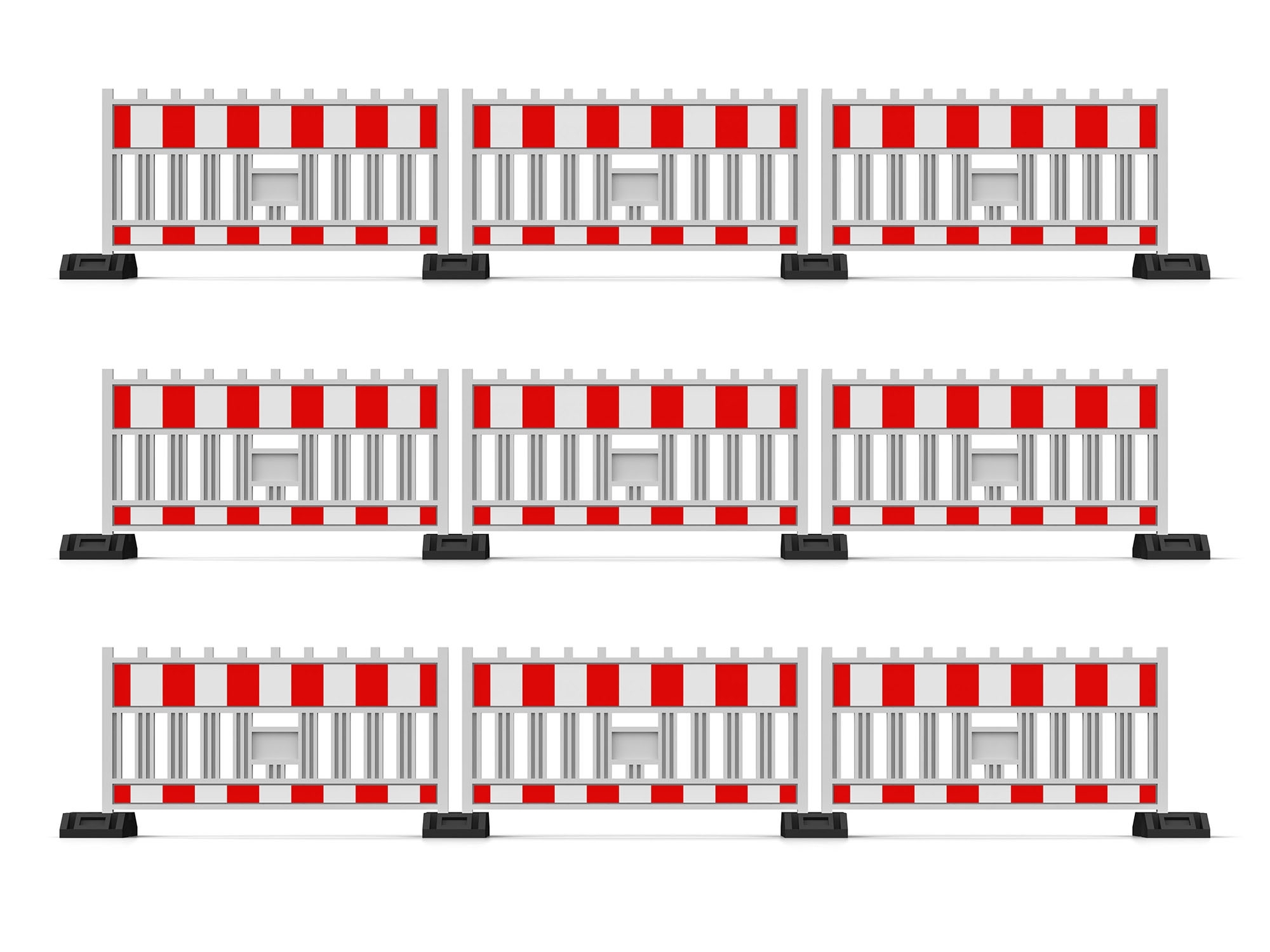 Zmodell ZM-MS-029C - Road barriers, style 3