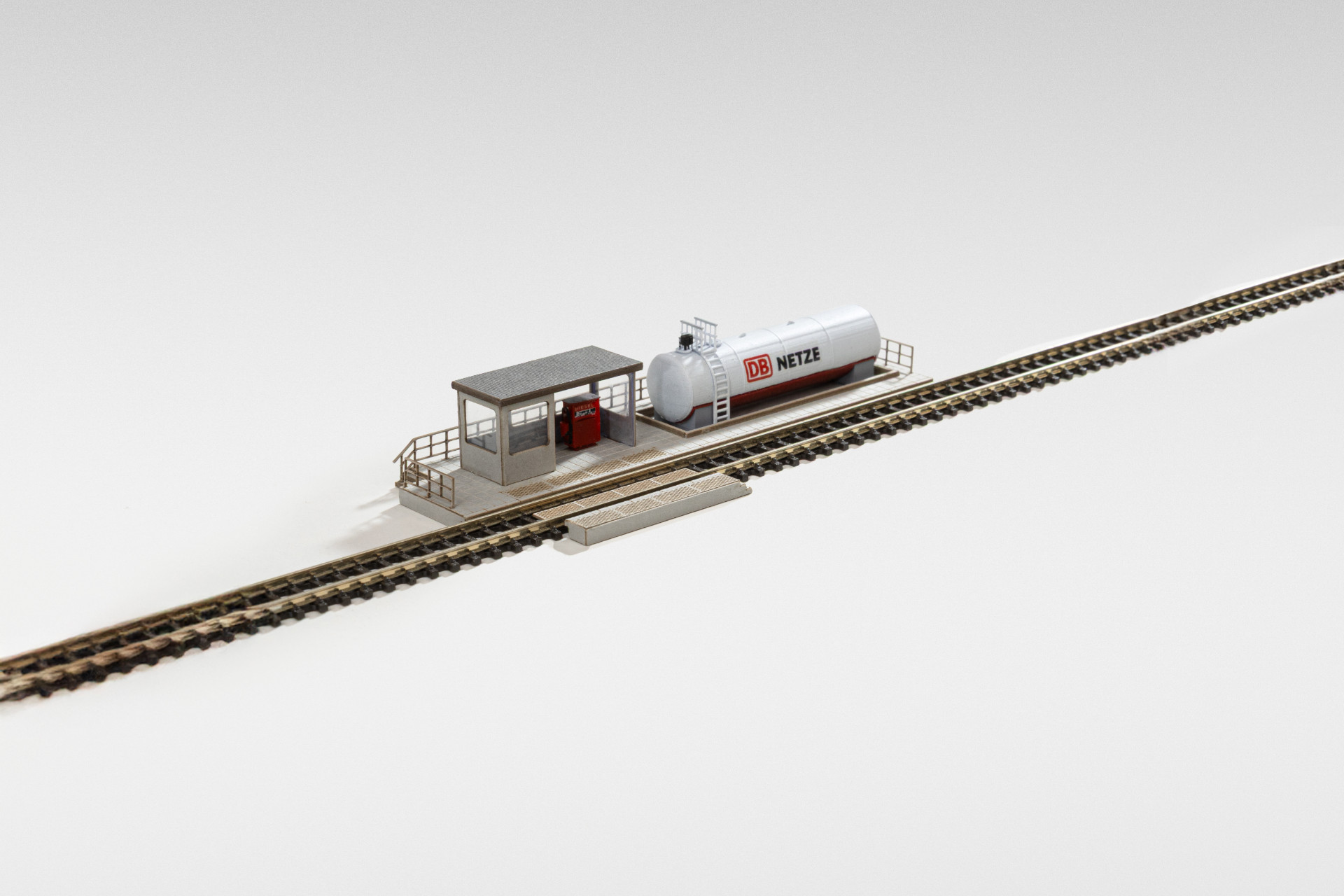 Archistories 101251 - moderne Dieseltankstelle