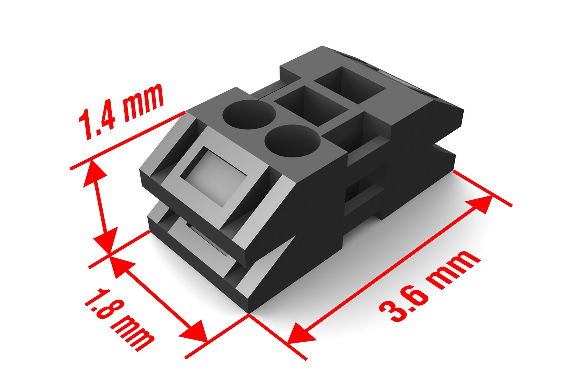 Zmodell ZM-FP-002 - Double foot plates