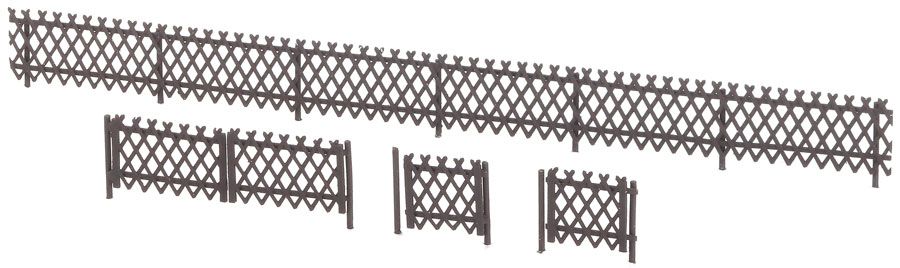 Weinert 6864 - Jägerzaun mit 4 Toren 1 Stück