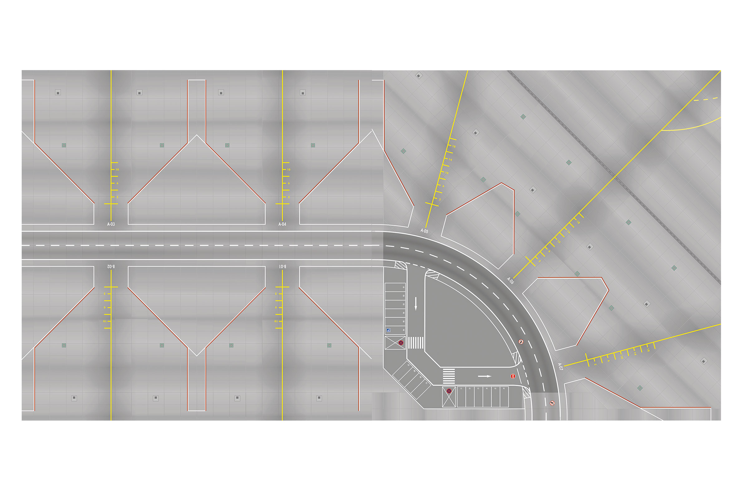 herpa 558969-001 - Apron / Tower Plates