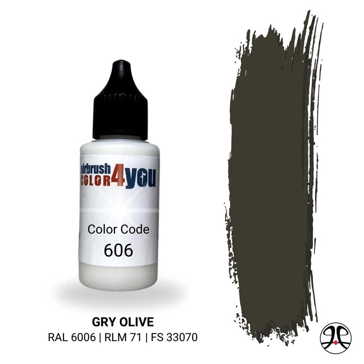 Busch 961000606 - Acrylfarbe Grauoliv