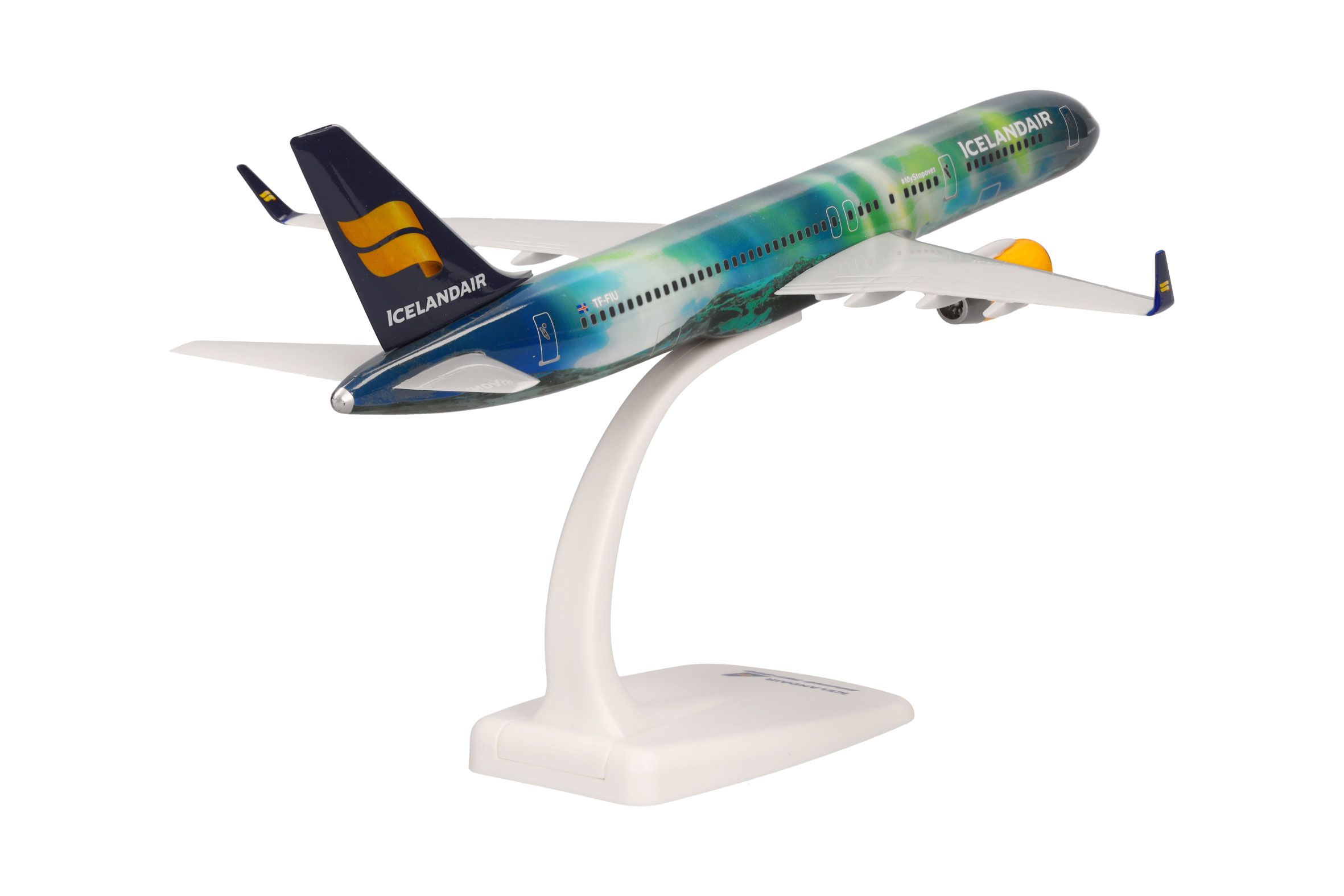 herpa 610735-001 - B757-200 Icelandair Hekla Au.