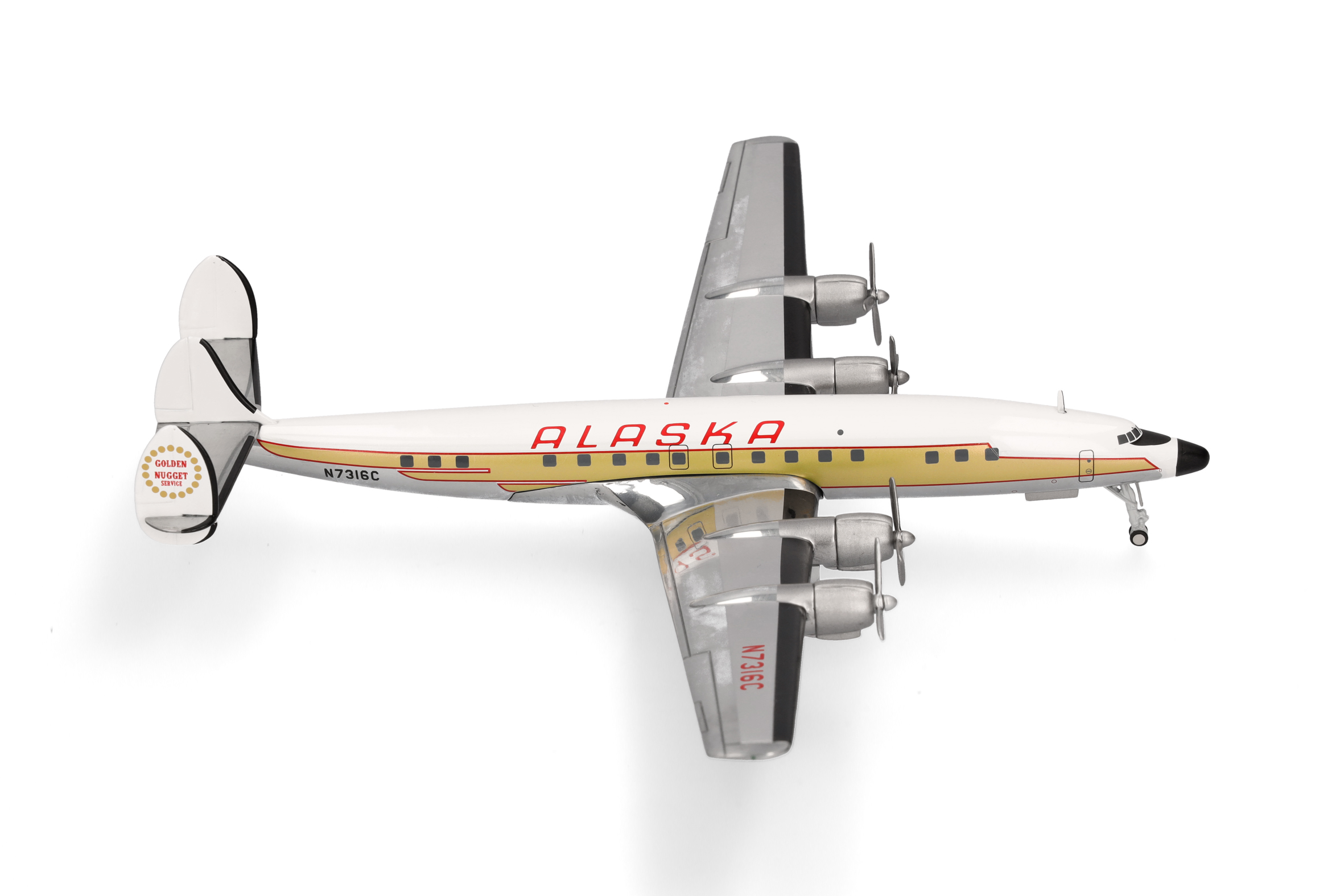 herpa 573023 - Lockheed L-1649A Alaska Airl.