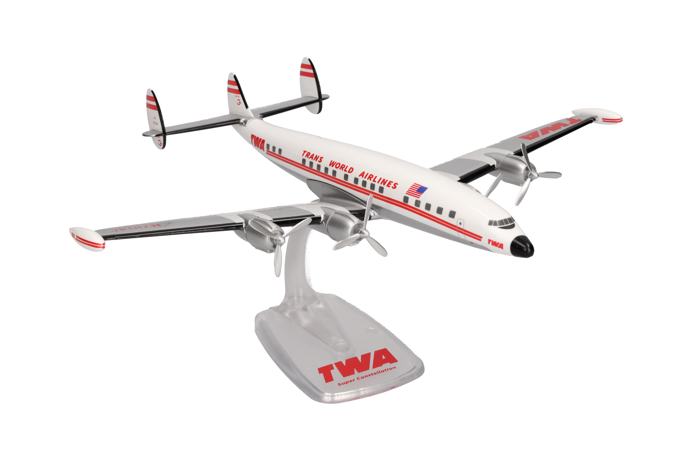 herpa 614467 - L-1049G TWA SuperConstellation