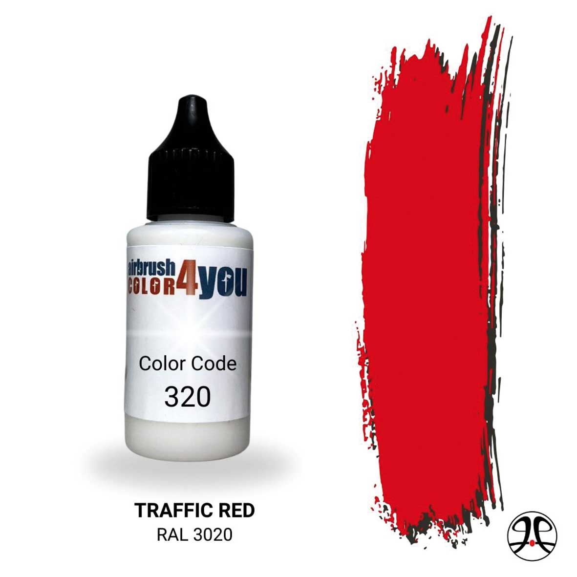 Busch 961000320 - Acrylfarbe Verkehrsrot