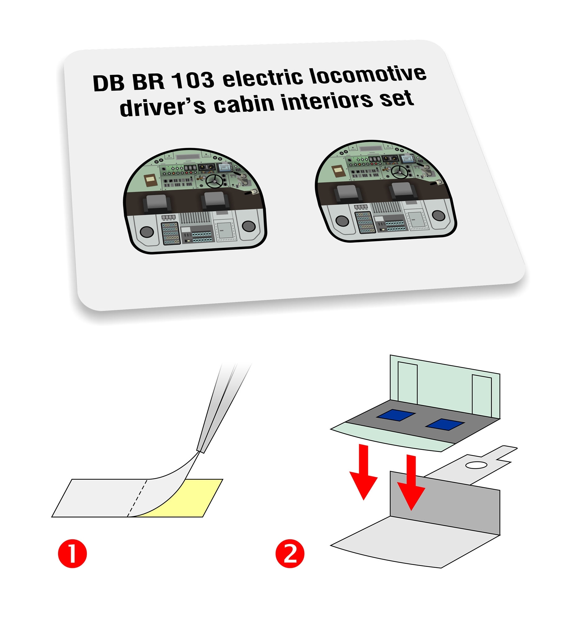 Zmodell ZM-PL-103 - Driver’s cabin interior reprod