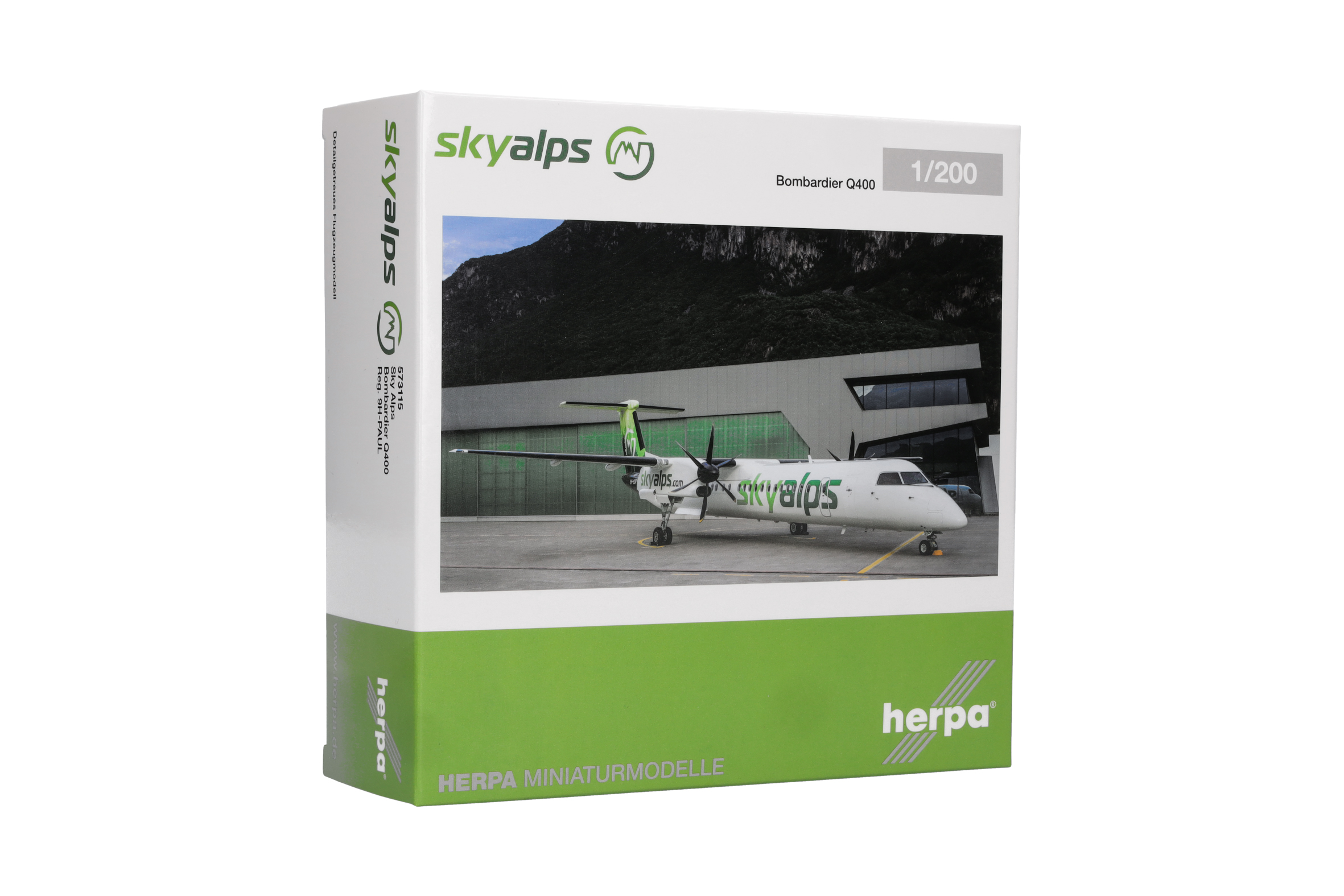 herpa 573115 - Bombardier Q400 Sky Alps