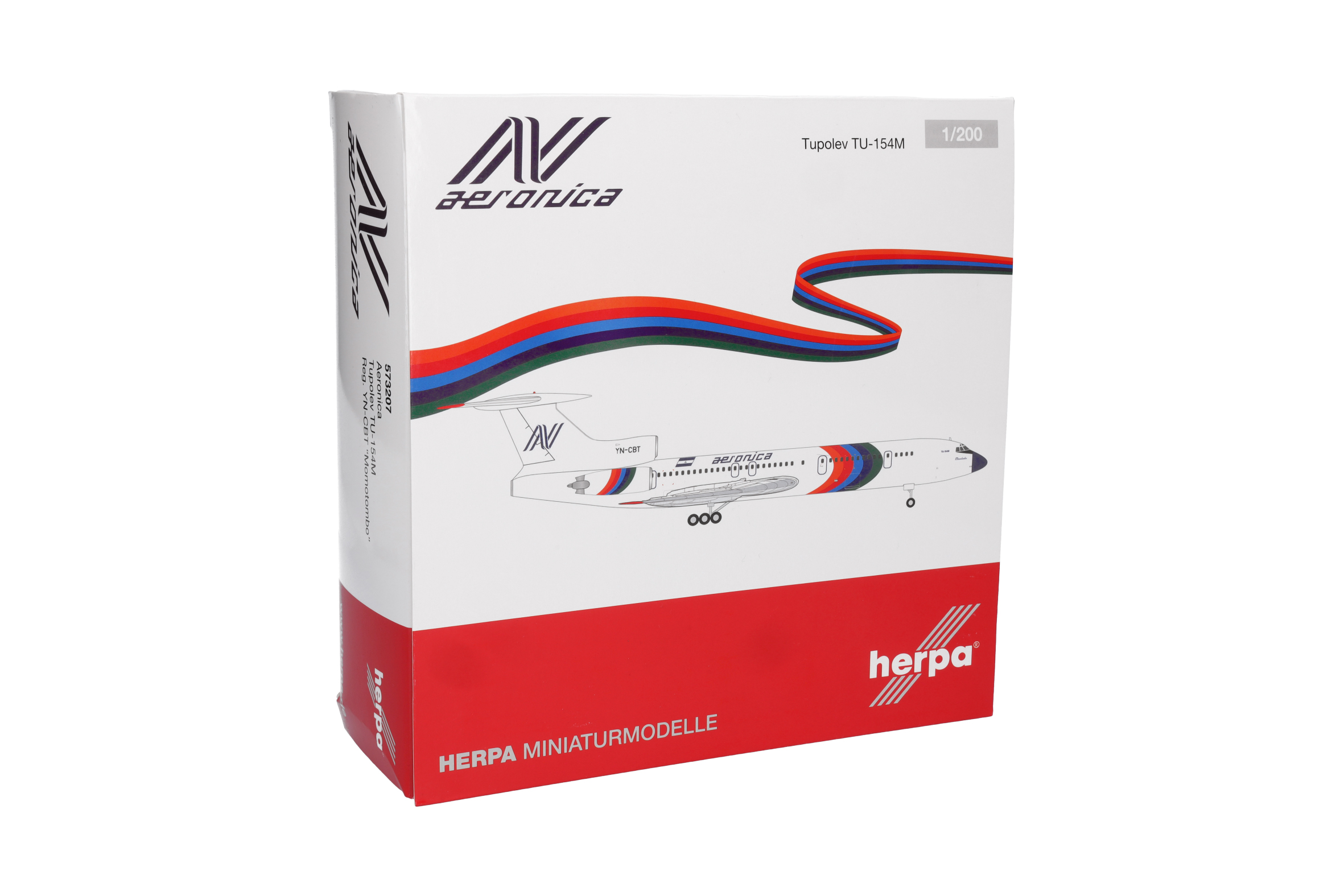 herpa 573207 - Tupolev TU-154M Aeronica
