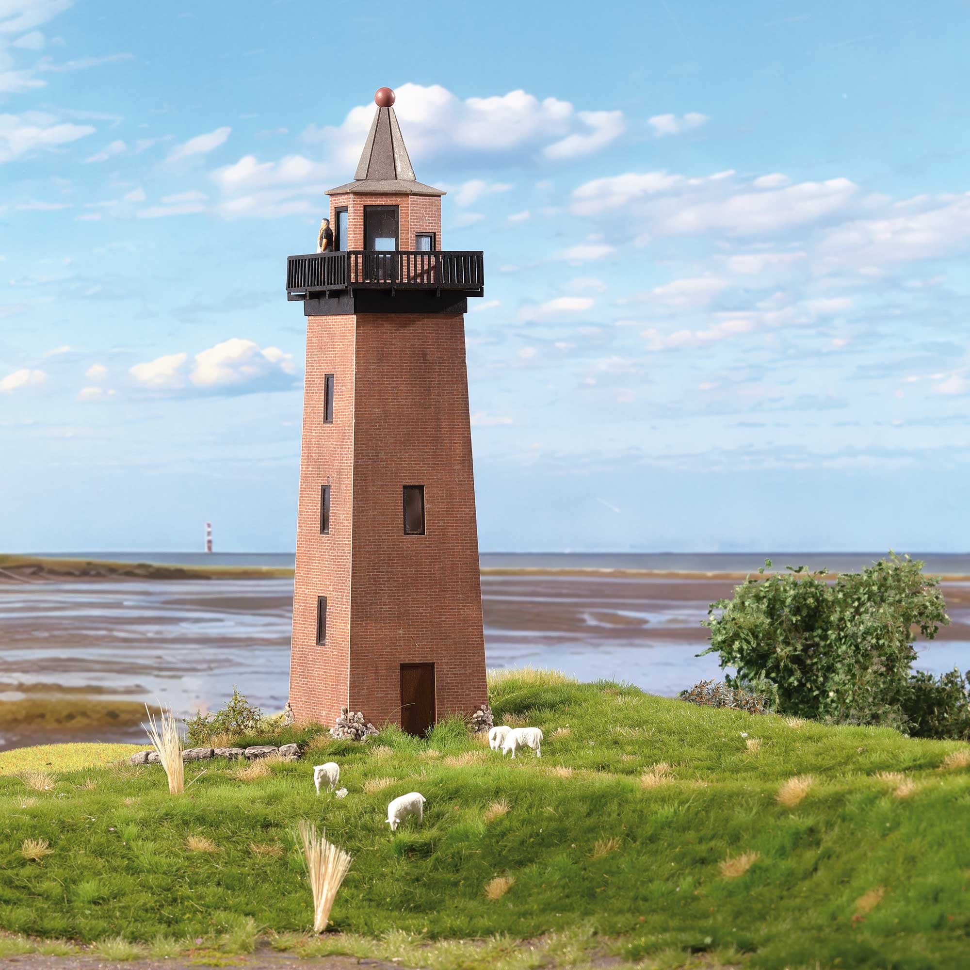 Busch 1721 - Leuchtturm Dagebüll H0