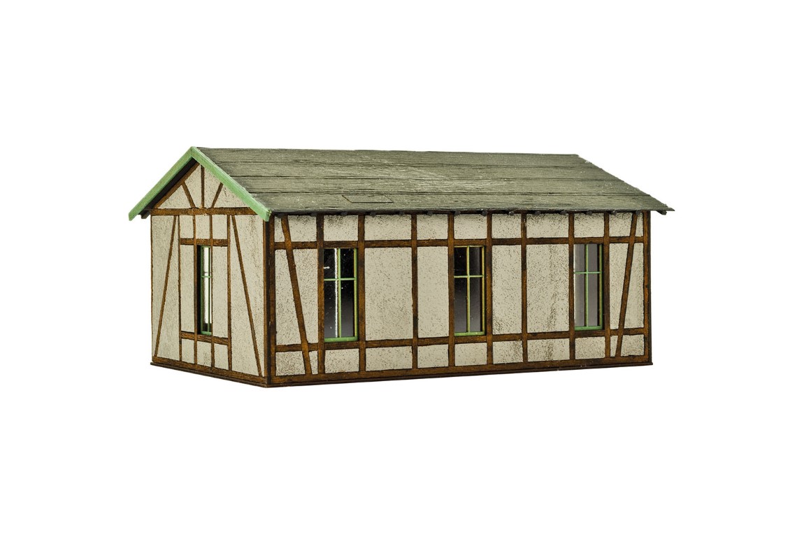 Vollmer 49590 - Z Werkstatt mit Putz-/Fachwe