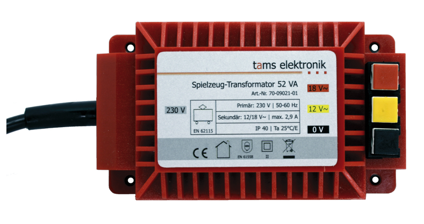 Tams 70-09021-01 - Wechselspannungs-Trafo, 52 VA -