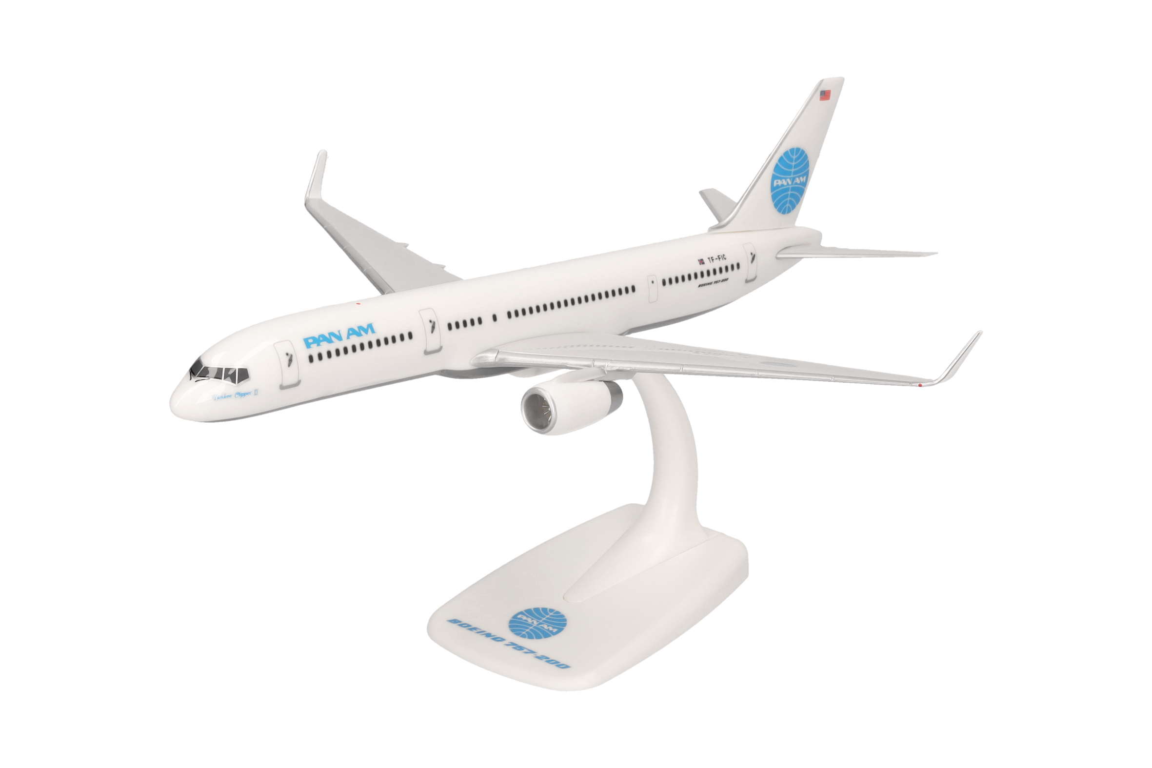 herpa 614603 - B757-200 Pan Am Transatlantic