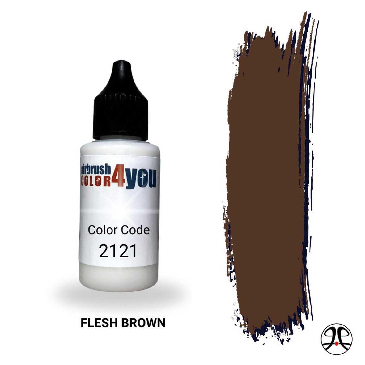 Busch 961312121 - Acrylfarbe Dunkelbraune Haut