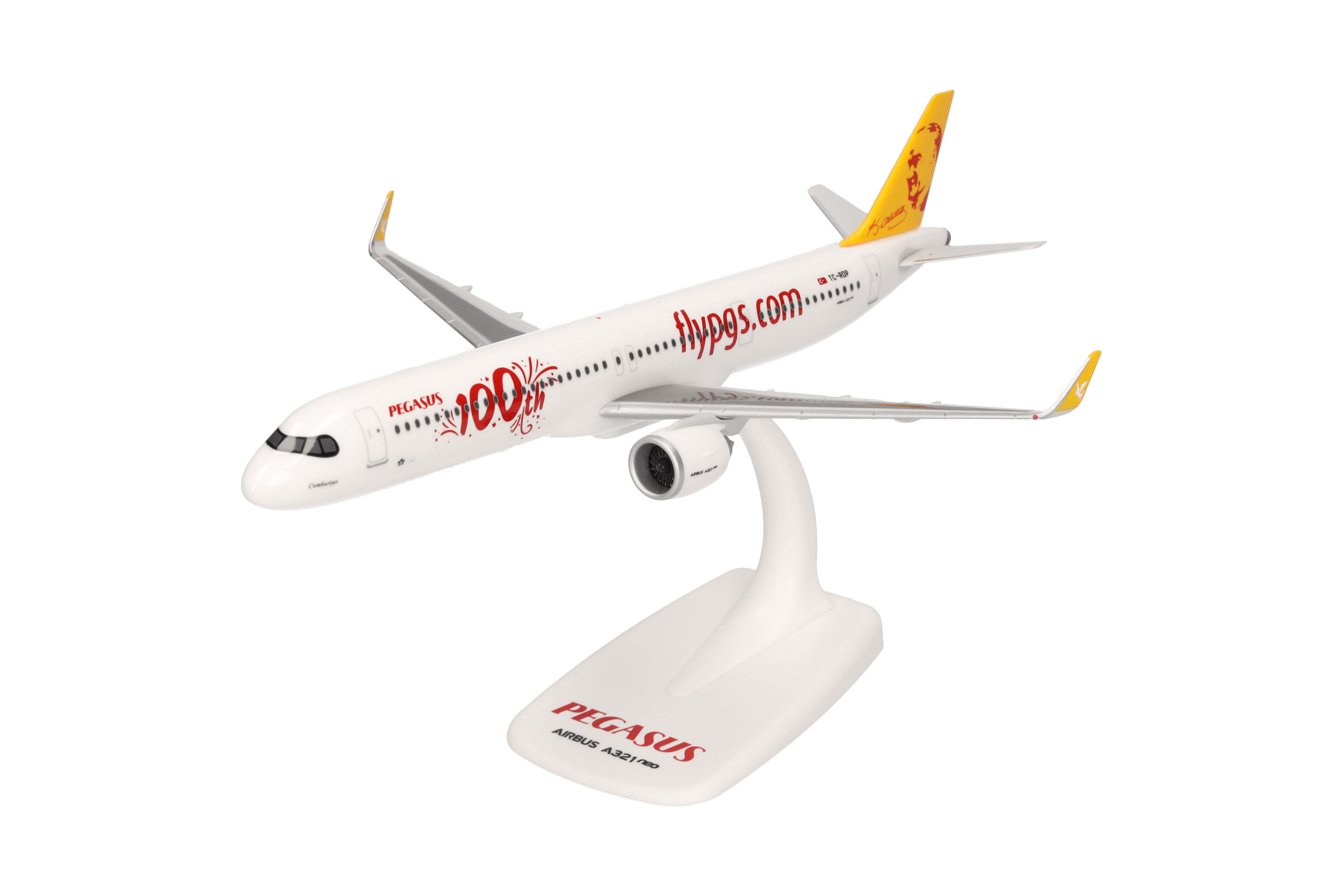 herpa 614320 - Airbus A321neo Pegasus 100th