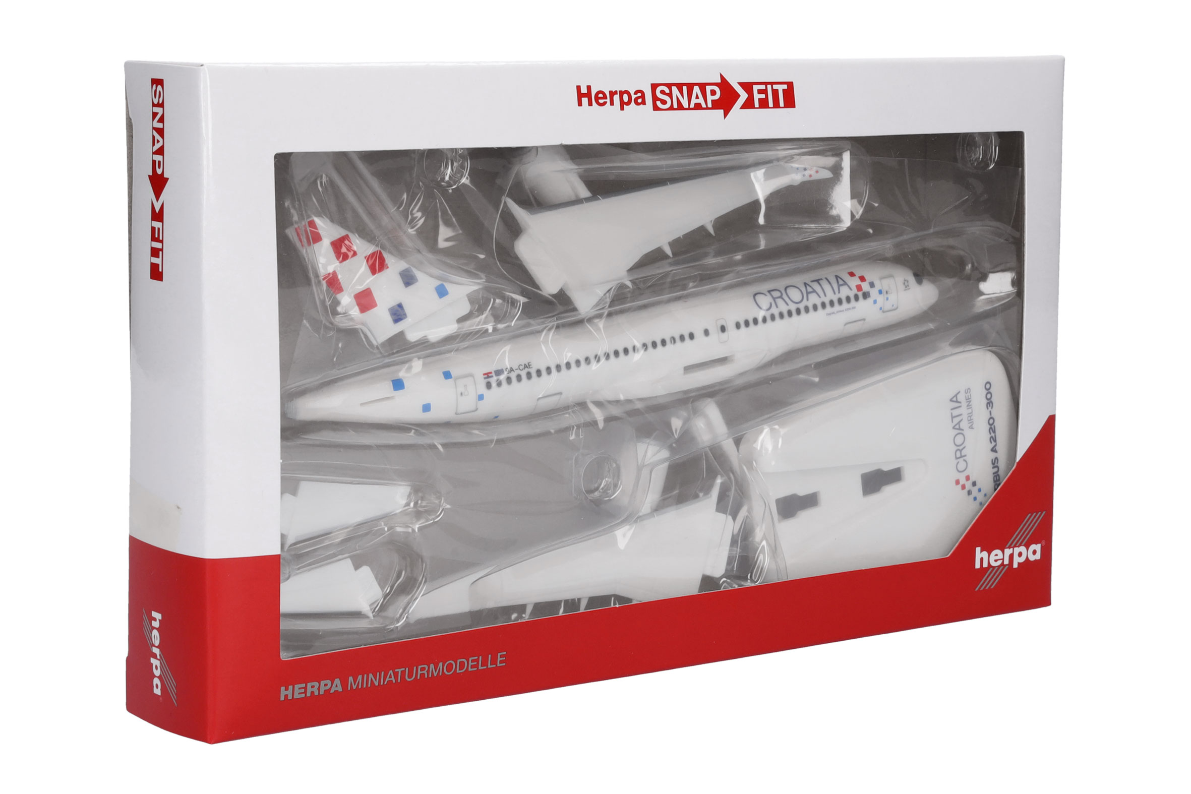 herpa 614566 - A220-300 Croatia Airlines