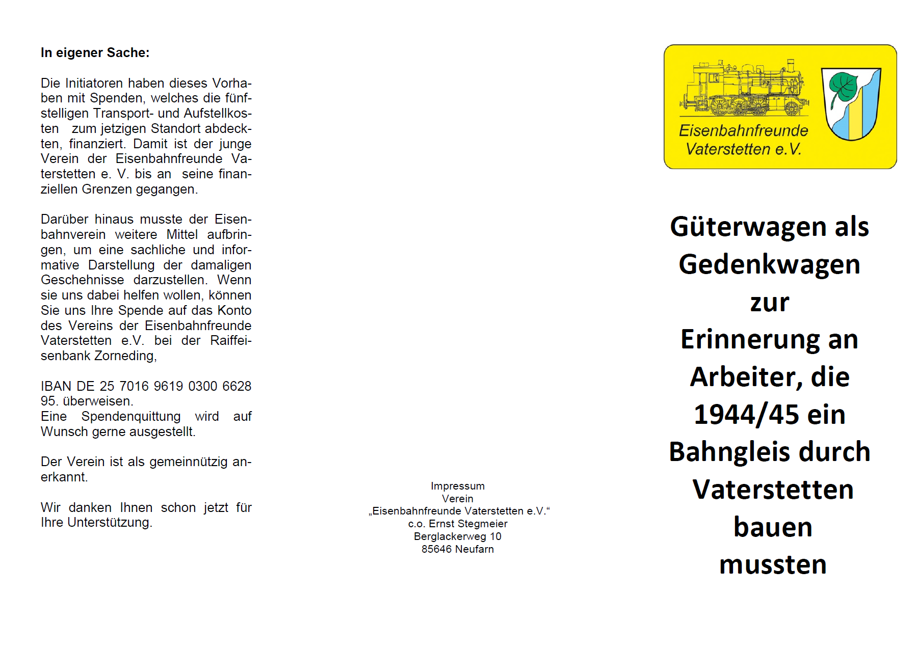 Märklin 98216 - Güterwagen "ZFI Jahreswagen 2023"