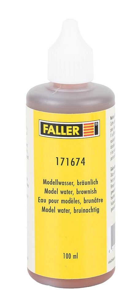 Faller 171674 - Modellwasser, bräunlich, 100