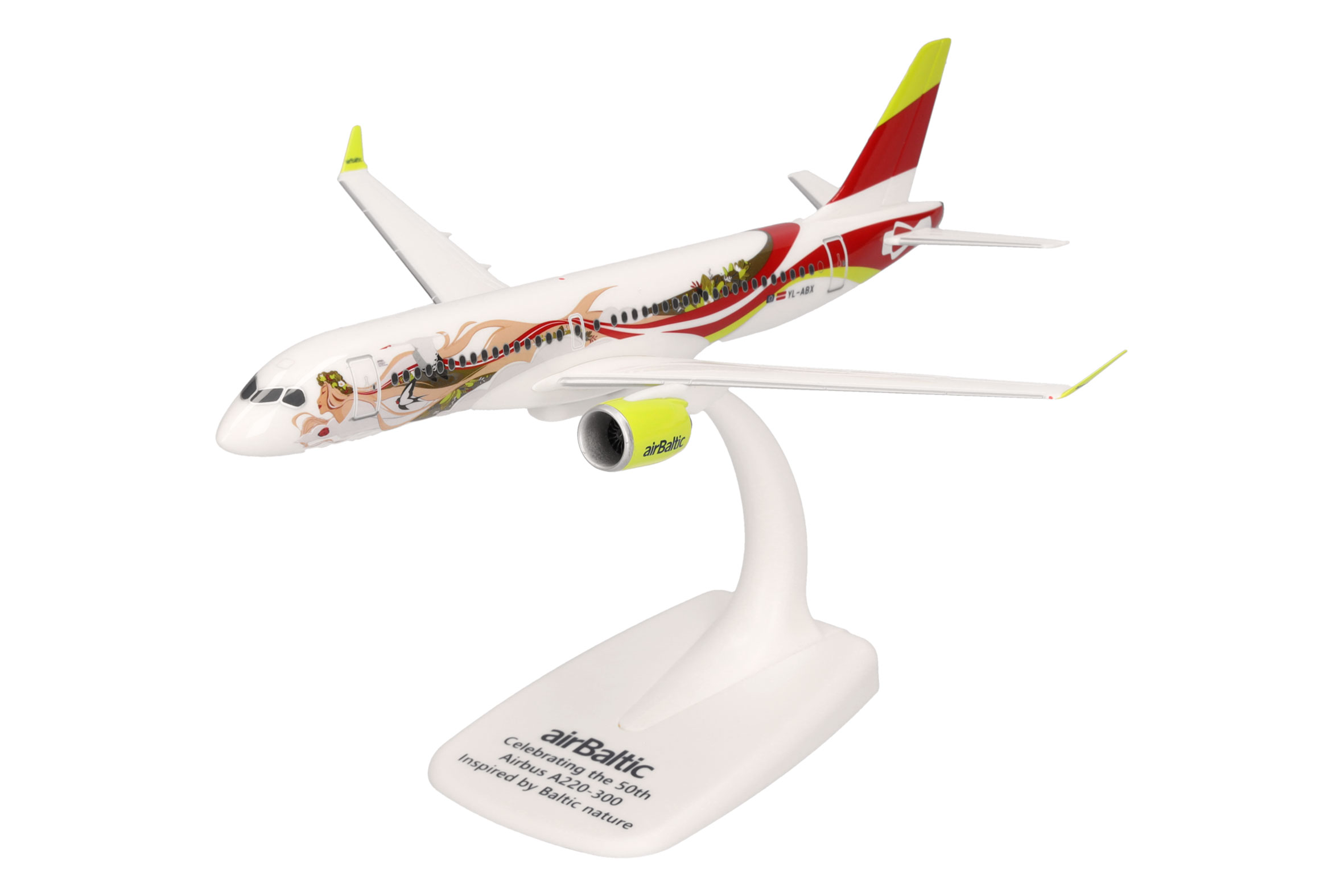 herpa 614559 - A220-300 airBaltic 50th A220