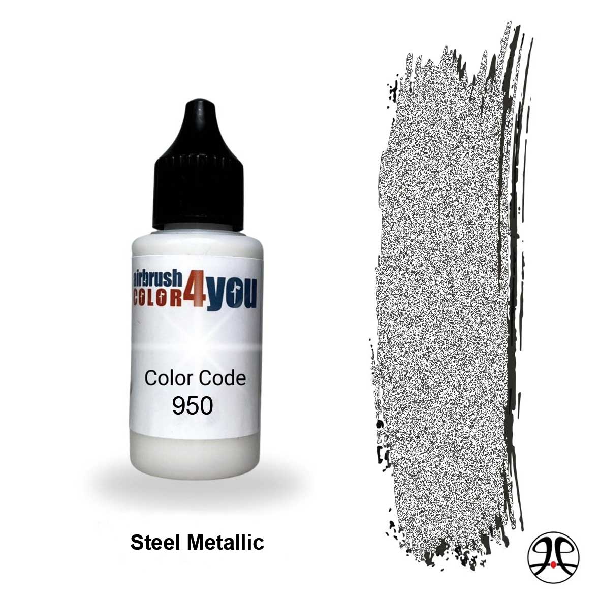 Busch 961310950 - Acrylfarbe Stahl Metallic