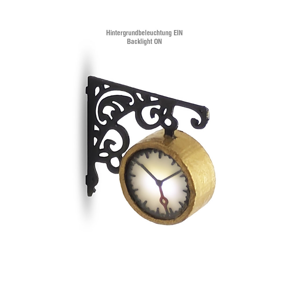 Zmodell ZM-UHR-03B - Railway Station Wall Clock