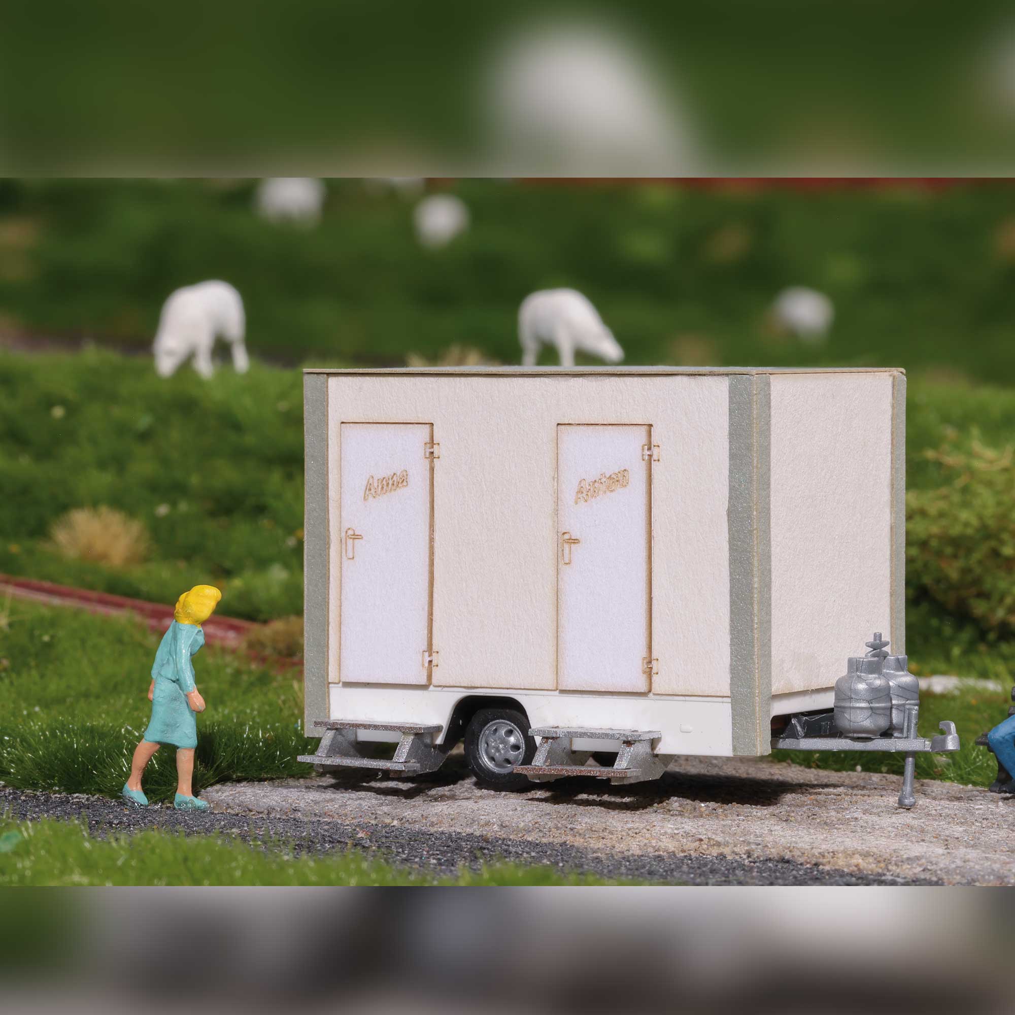 Busch 44946 - Hallig-Toilettenwagen H0