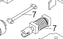 Märklin E424387 - Schnecken, Kardanwelle