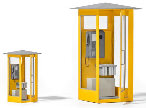 Weinert 6861 - Telefonzelle, Bausatz  1 Stück