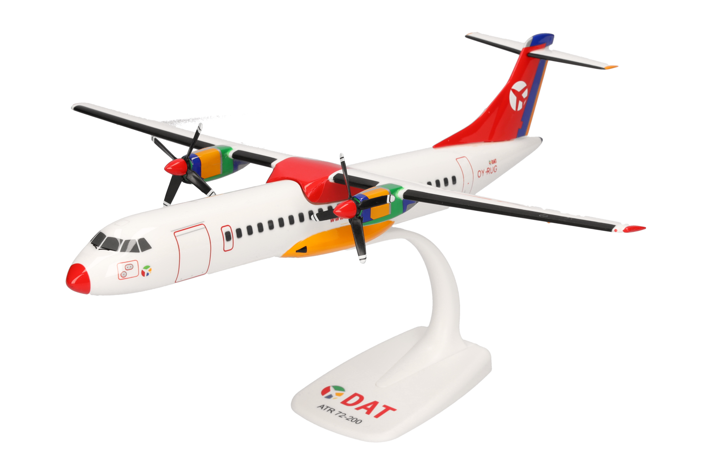 herpa 614740 - ATR-72-200 DAT Danish Air Tr.