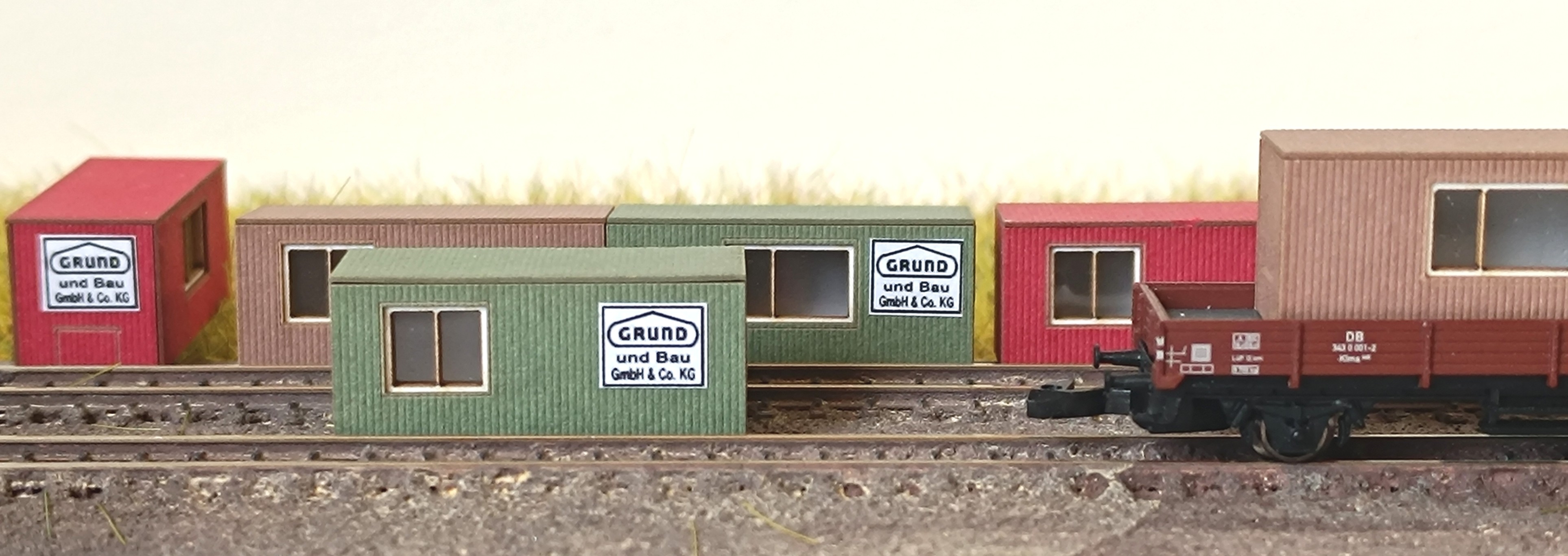 Laffont Z13701: 6 Baucontainer in 3 Farben